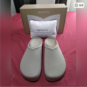 Rothy's Women's Slip-On Mules in Light Beige Dune